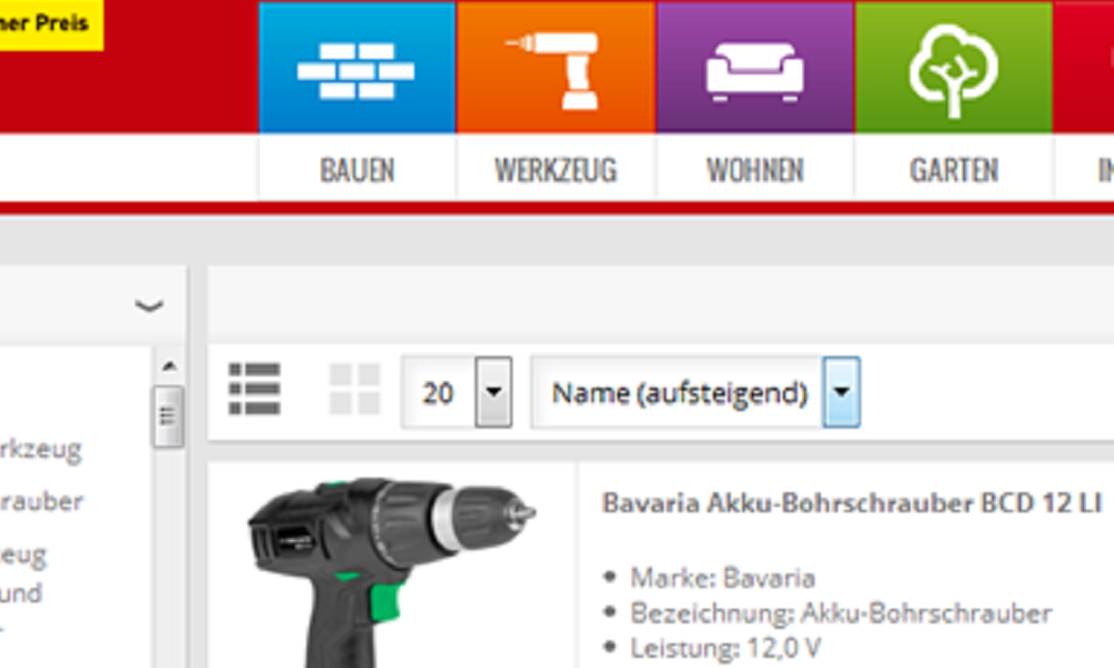 Project DIY – Heimwerkermarkt